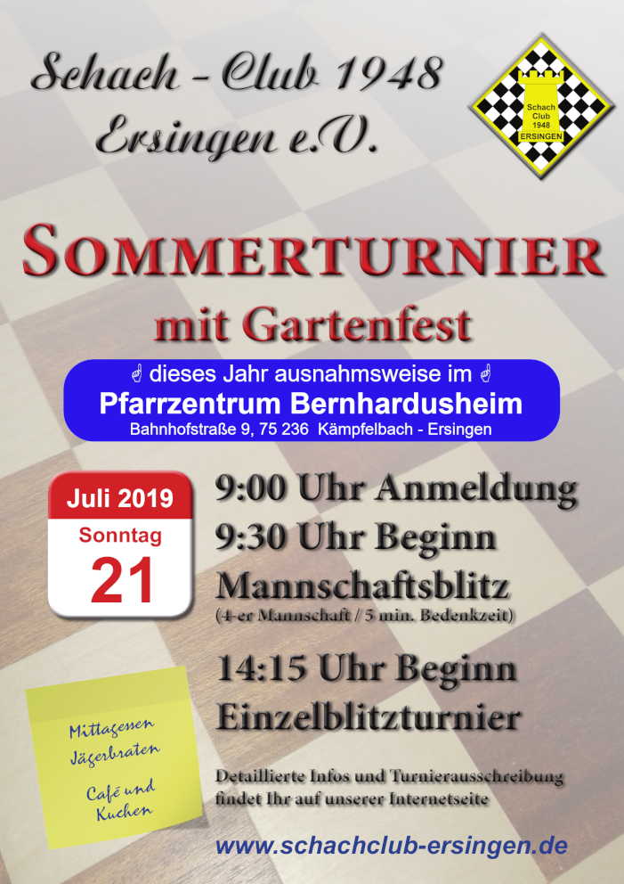 44. Ersinger Sommerturnier