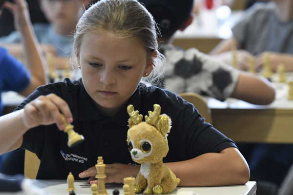 Hochkonzentriert: Sarah Kijan